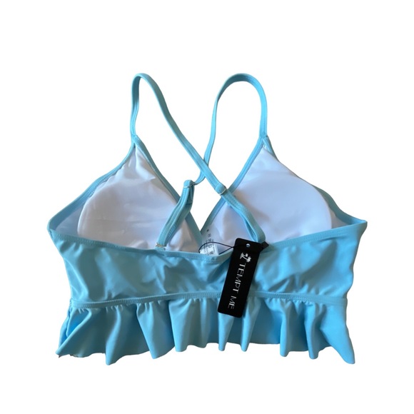 Tempt Me Bikini Ruffled Flounced Top - Picture 8 of 10